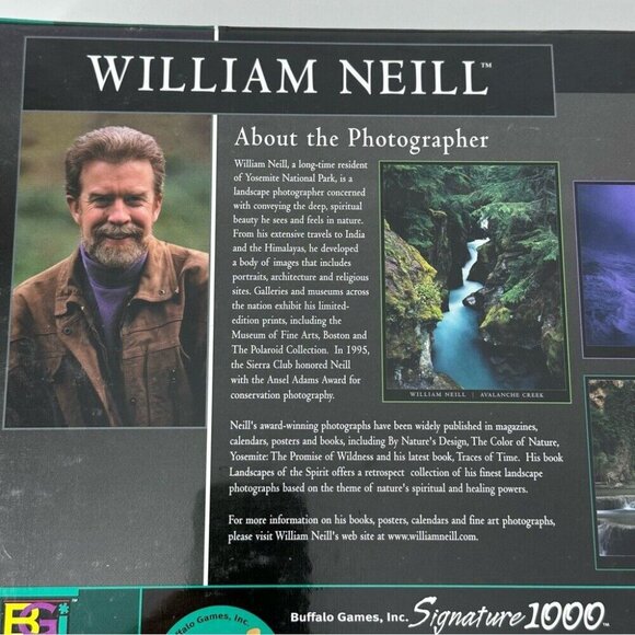 Buffalo‎ Games Photomosaic Van Gogh and William Neill Havasu Falls Puzzle Lot - Picture 12 of 15